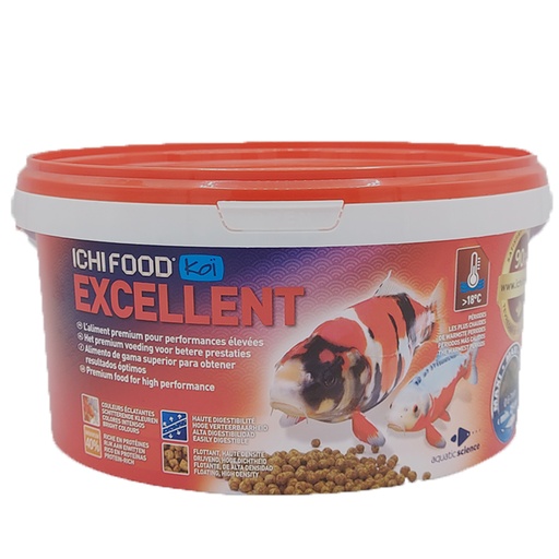 [ICFEXC401B] ICHI FOOD Excellent medium 4-5 mm 1 Kg